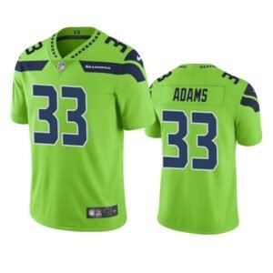 Seattle Seahawks #33 Jamal Adams Nike Green Color Rush Limited Stitched NFL Jersey