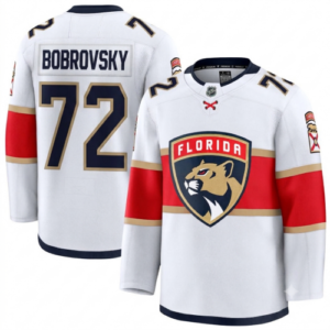 Sergei Bobrovsky Florida Panthers Away Premium Player Jersey – White