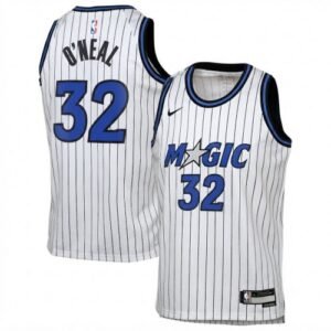 Shaquille O’Neal Orlando Magic Nike White Association Edition Swingman Jersey