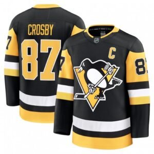 Sidney Crosby Men’s Pittsburgh Penguins Black Home Premium Jersey