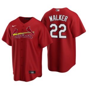 St. Louis Cardinals Jordan Walker Red 2020 MLB Draft Alternate Replica Jersey