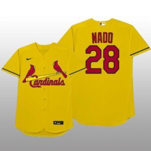 St. Louis Cardinals Nolan Arenado MLB Players Weekend Nickname Yellow Jersey