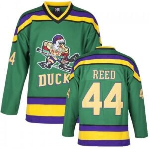 Tammy Reed Men’s Mighty Ducks Movie Green Ice Hockey Jersey