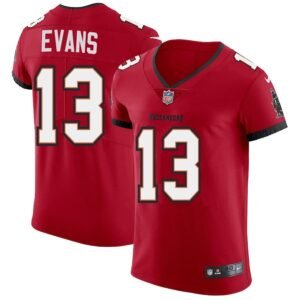 Tampa Bay Buccaneers #13 Mike Evans Nike Red Vapor Elite Jersey