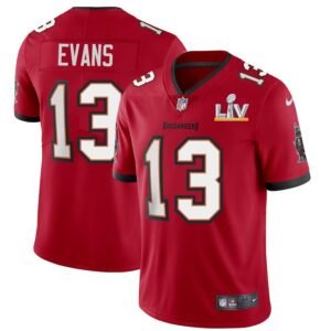 Tampa Bay Buccaneers #13 Mike Evans Super Bowl LV Bound Nike Red Vapor Limited Jersey
