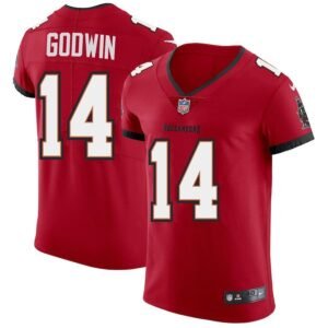 Tampa Bay Buccaneers #14 Chris Godwin Nike Red Vapor Elite Jersey