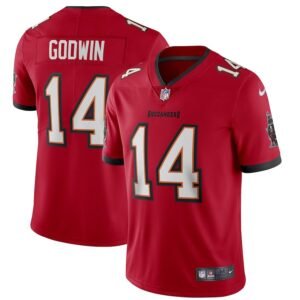 Tampa Bay Buccaneers #14 Chris Godwin Nike Red Vapor Limited Jersey