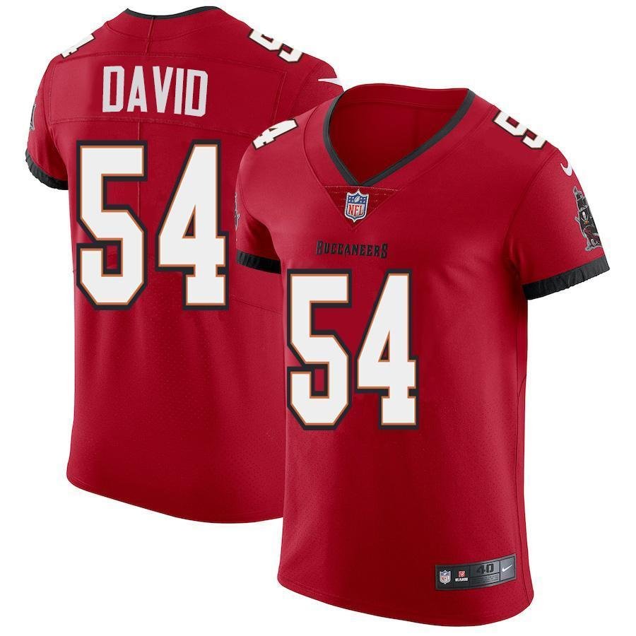 Tampa Bay Buccaneers #54 Lavonte David Nike Red Vapor Elite Jersey