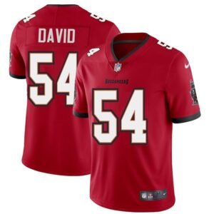 Tampa Bay Buccaneers #54 Lavonte David Nike Red Vapor Limited Jersey