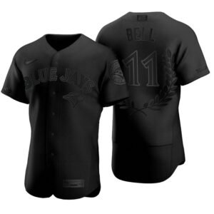 Toronto Blue Jays George Bell Black Awards Collection AL MVP Jersey