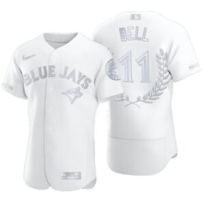 Toronto Blue Jays George Bell White Awards Collection AL MVP Jersey