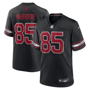 Arizona Cardinals #85 Trey McBride Nike Black Alternate Game Jersey -Black