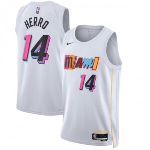 Tyler Herro Miami Heat Nike Unisex Swingman Jersey – Hardwood Classics – White