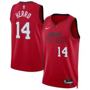 Tyler Herro Miami Heat Nike Unisex Swingman Player Jersey – Hardwood Classics – Red