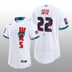 Washington Nationals Juan Soto MLB All-Star Game Authentic White Jersey