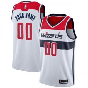 Washington Wizards Nike Swingman Custom Jersey – Association Edition – White