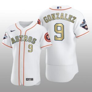 White  2017 World Series Champions Marwin Gonzalez Houston Astros Jersey
