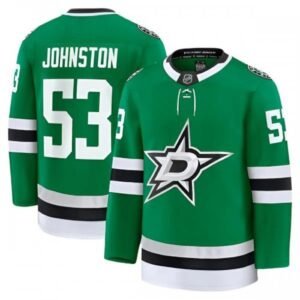 Wyatt Johnston Dallas Stars Home Premium Player Jersey – Kelly Green