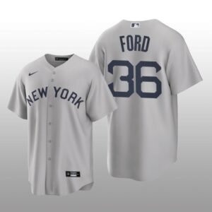 Yankees Mike Ford Field of Dreams Replica Gray Jersey