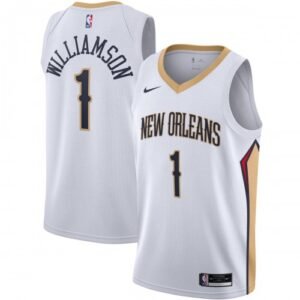 Zion Williamson New Orleans Pelicans Nike Swingman Jersey – White – Association Edition