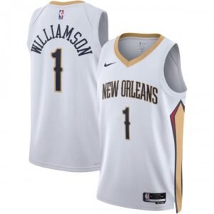 Zion Williamson New Orleans Pelicans Nike Unisex Swingman Jersey – Association Edition – White