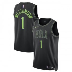 Zion Williamson New Orleans Pelicans Nike Unisex Swingman Jersey – Black – Hardwood Classics