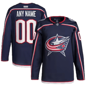 NHL Columbus Blue Jackets Home Navy Team Jersey