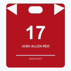 Buffalo Bills #17 Josh Allen Red Limited Stitched Jersey