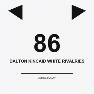 Buffalo Bills #86 Dalton Kincaid White Rivalries Collection F.U.S.E. Vapor Limited Stitched Jersey