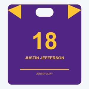Men’s Minnesota Vikings #18 Justin Jefferson Purple 2026 Rivalries Collection Vapor F.U.S.E. Limited Jersey