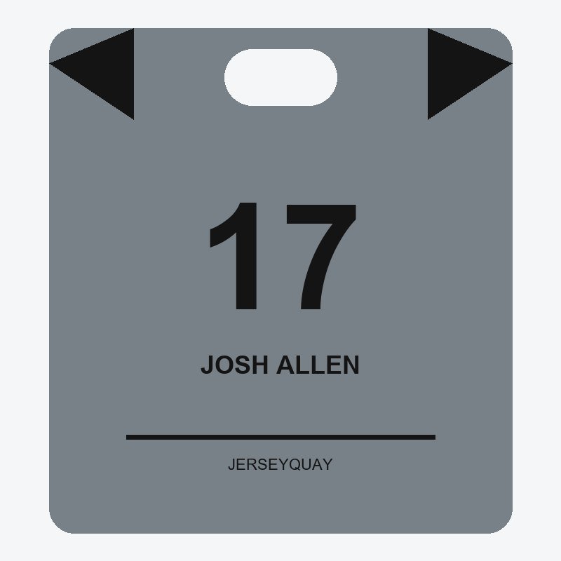 Men’s Buffalo Bills #17 Josh Allen Nike Gray Nickel City Vapor F.U.S.E. Limited Jersey