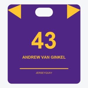 Men’s Minnesota Vikings #43 Andrew Van Ginkel Purple 2026 Rivalries Collection Vapor F.U.S.E. Limited Jersey
