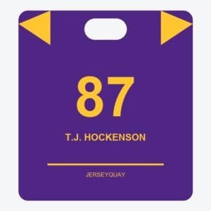 Men’s Minnesota Vikings #87 T.J. Hockenson Purple 2026 Rivalries Collection Vapor F.U.S.E. Limited Jersey
