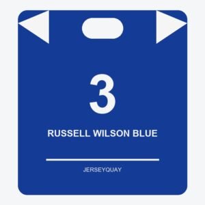 Men’s New York Giants #3 Russell Wilson Blue Vapor Untouchable Limited Stitched Jersey