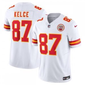 Travis Kelce Kansas City Chiefs Nike Vapor F.U.S.E. Limited Jersey – White