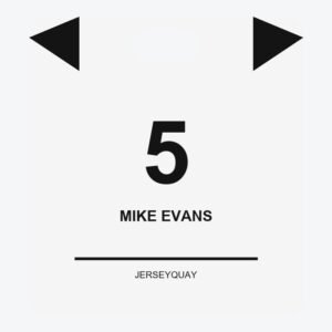Men’s San Francisco 49ers #5 Mike Evans Nike White Game Jersey