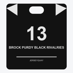 San Francisco 49ers #13 Brock Purdy Black Rivalries Collection F.U.S.E. Vapor Limited Stitched Jersey