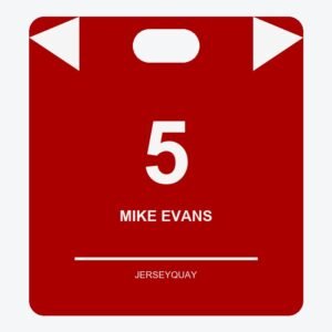 Women’s San Francisco 49ers #5 Mike Evans Nike Scarlet Game Jersey